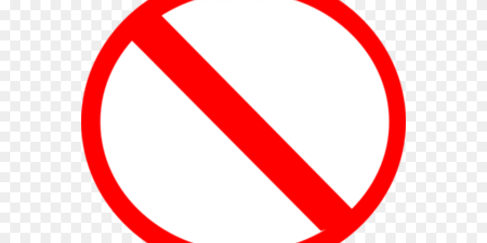 Red Circle Cross Sign, Symbol, Road Sign, Dynamite Free Transparent Png