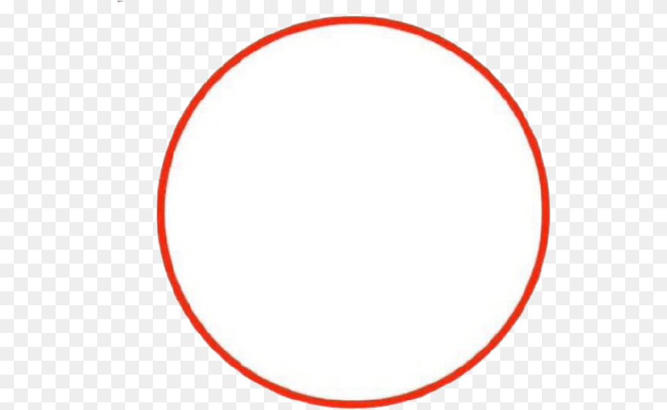 Red Circle Oval Free Png Download