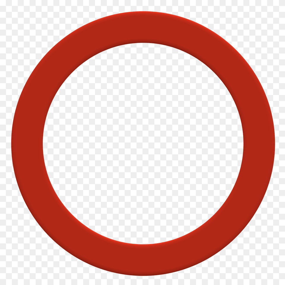 Red Circle Frame, Disk Free Transparent Png