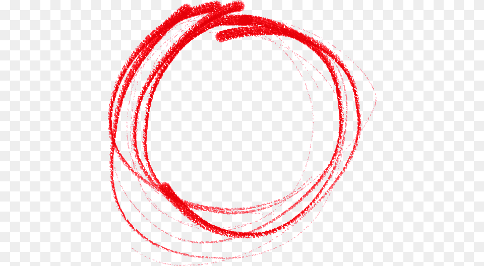 Red Circle Pencil Sticker By Katia Aleksandrova Circle, Whip, Accessories Png Image
