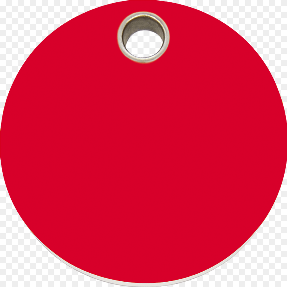Red Circle Pet Tag Circle, Disk, Ball, Bowling, Bowling Ball Png Image