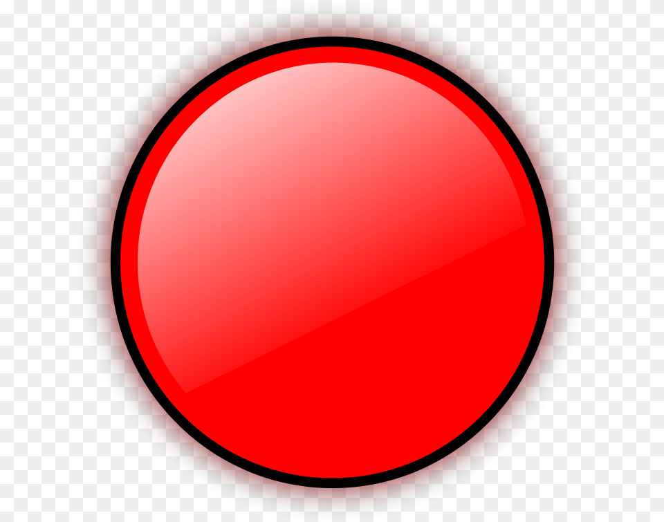 Red Circle With Transparent Background Medium Circle, Sphere, Light, Traffic Light Png Image
