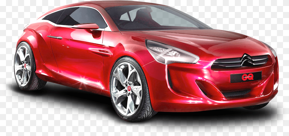 Red Citroen Car Citroen Car, Alloy Wheel, Vehicle, Transportation, Tire Png Image