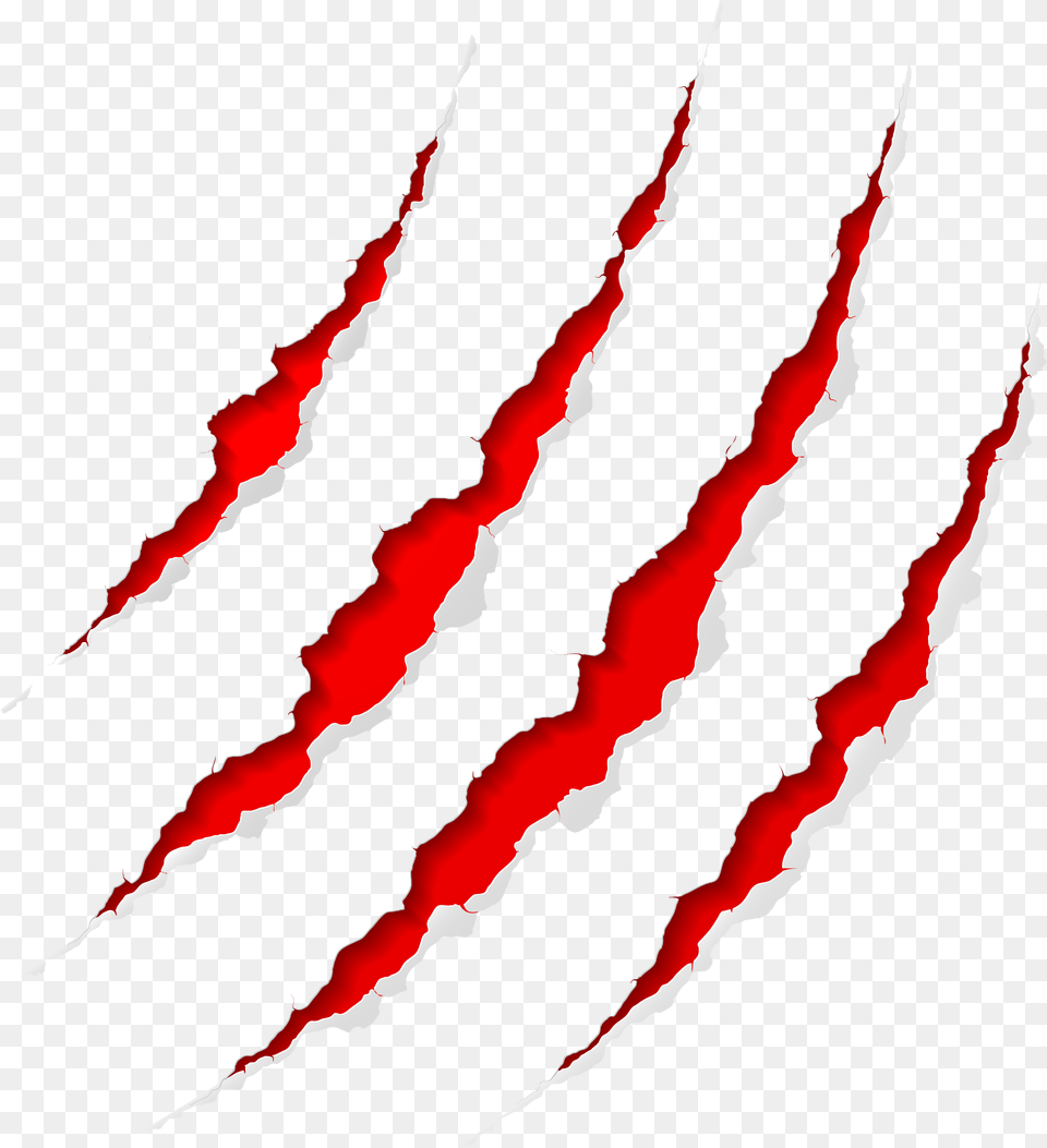 Red Claw Scratch Photo Scar, Electronics, Hardware, Cutlery, Fork Png