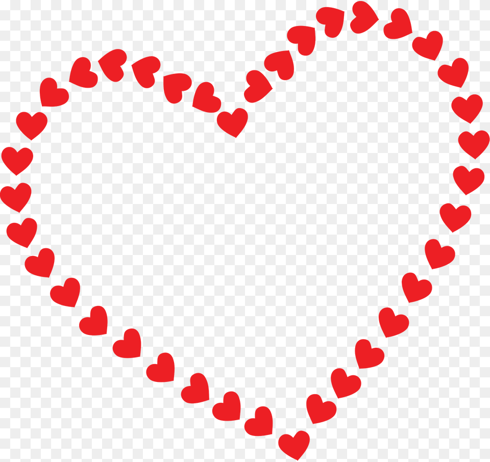 Red Clipart, Heart, Pattern, White Board Free Transparent Png