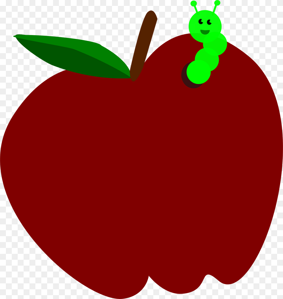 Red Clipart, Apple, Food, Fruit, Plant Free Png