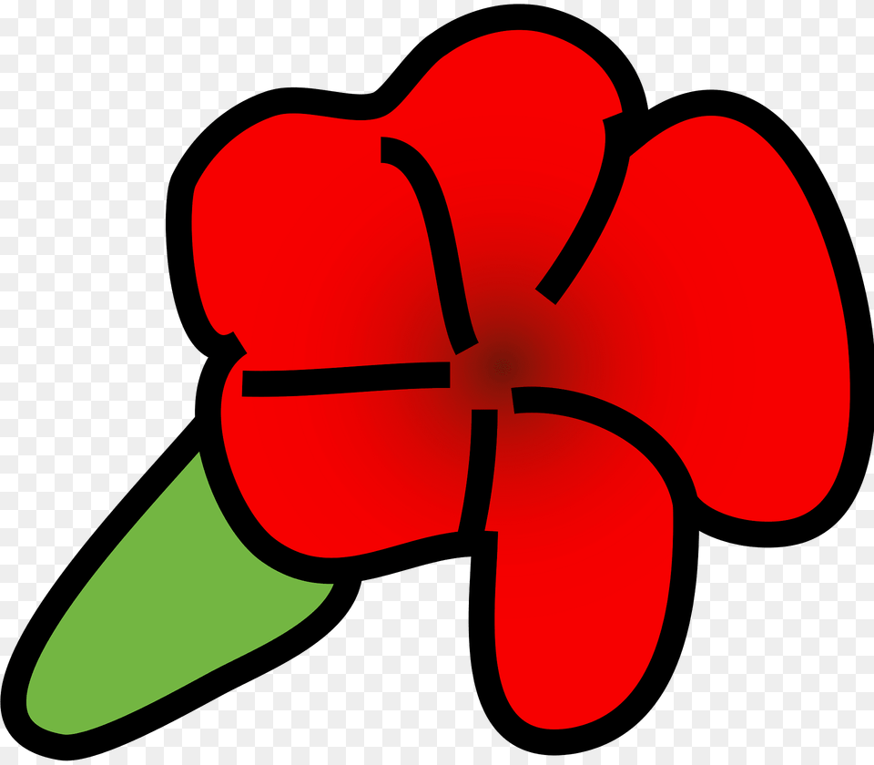 Red Clipart, Flower, Plant, Petal Png