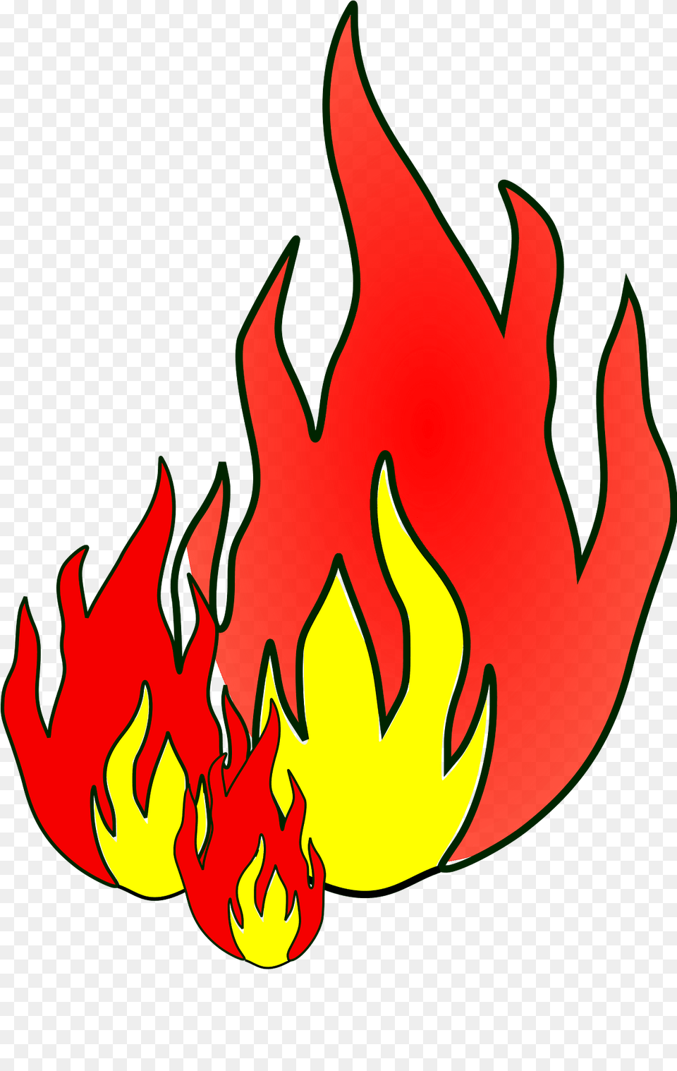 Red Clipart, Fire, Flame Free Transparent Png