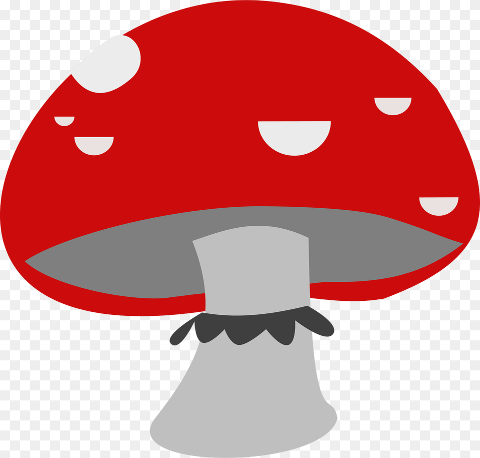 Red Clipart, Agaric, Amanita, Fungus, Mushroom Png Image