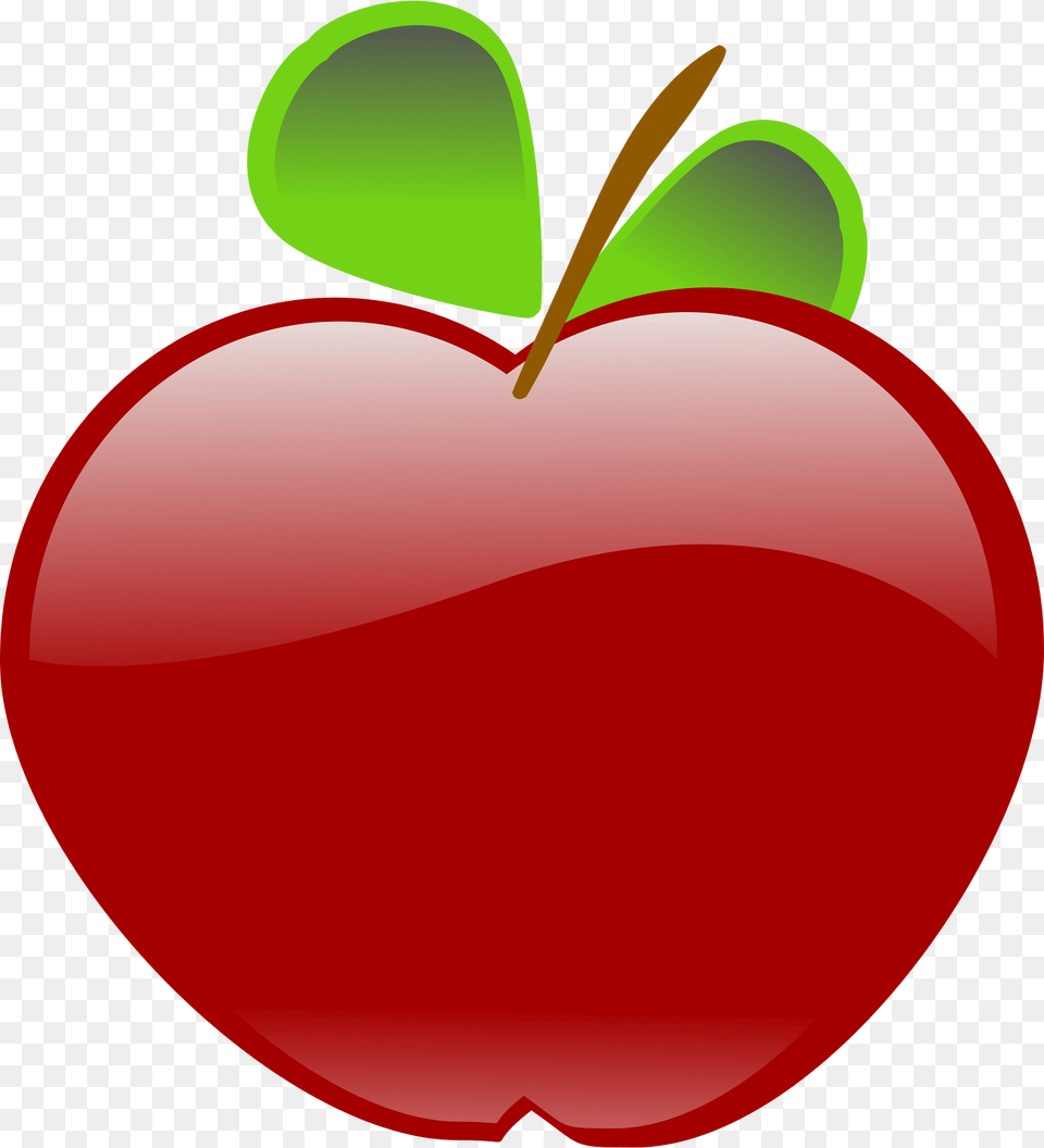 Red Clipart, Apple, Food, Fruit, Plant Png