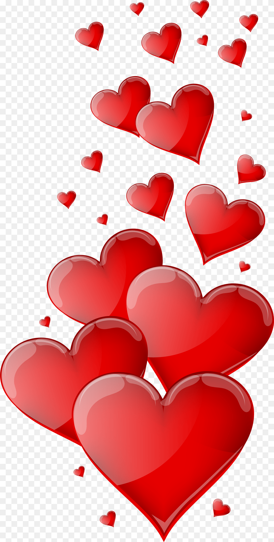 Red Clipart Gallery Transparent Background Hearts Clipart, Heart, Dynamite, Weapon, Food Png Image
