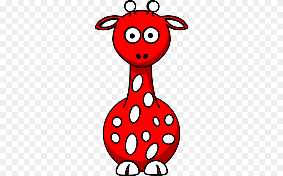 Red Clipart Giraffe, Nature, Outdoors, Snow, Snowman Png Image
