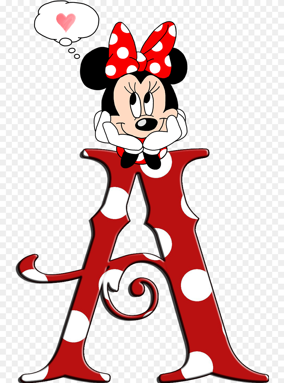 Red Clipart Minnie Mouse, Cartoon, Circus, Leisure Activities, Baby Png Image