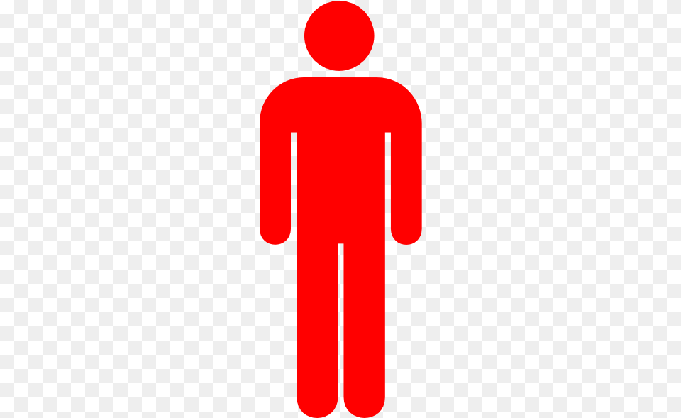Red Clipart Person Man Clipart Red, Sign, Symbol, Logo, Dynamite Free Png Download