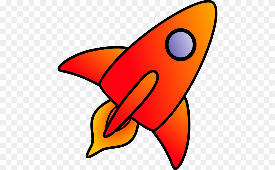 Red Clipart Spaceship, Animal, Sea Life, Fish Png