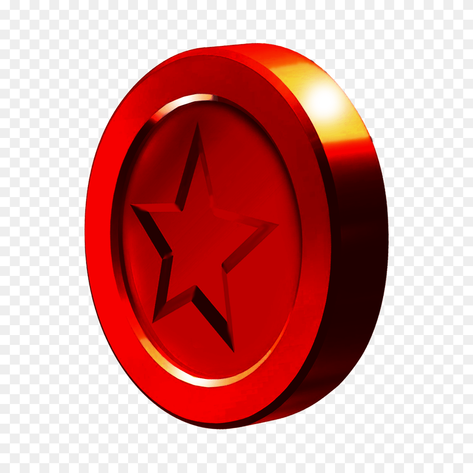 Red Coin Fantendo, Symbol, Star Symbol Png