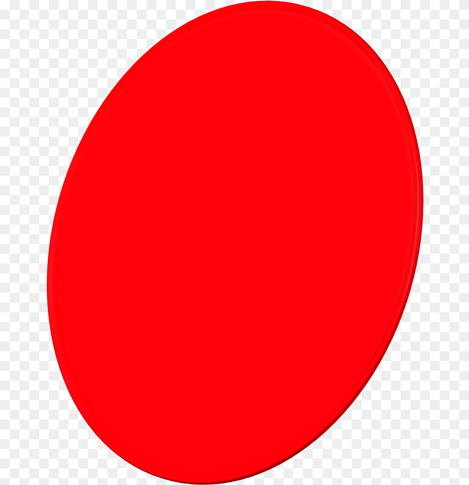 Red Color Round, Oval, Balloon Png Image