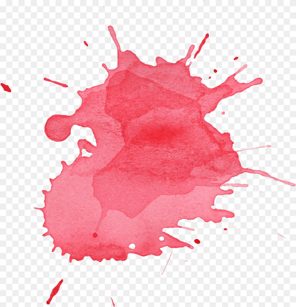 Red Color Splash, Stain, Person, Face, Head Free Transparent Png
