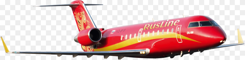 Red Colour Aeroplane Png