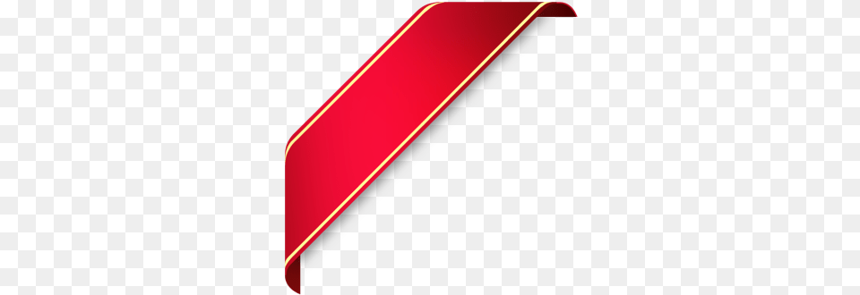 Red Corner Ribbon Png Image