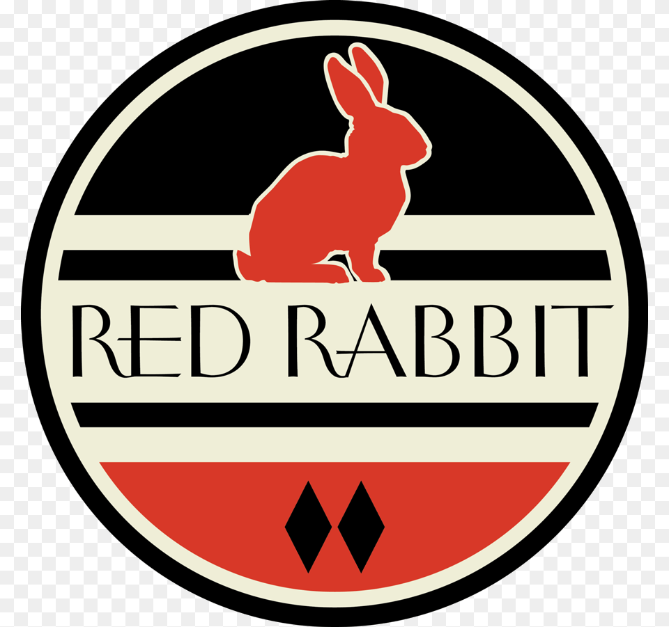 Red Cow Red Rabbit, Logo, Animal, Canine, Dog Png Image