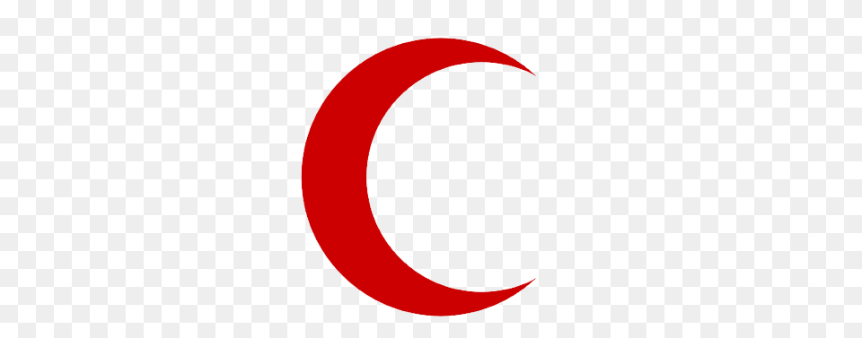 Red Crescent Transparent, Astronomy, Moon, Nature, Night Png Image