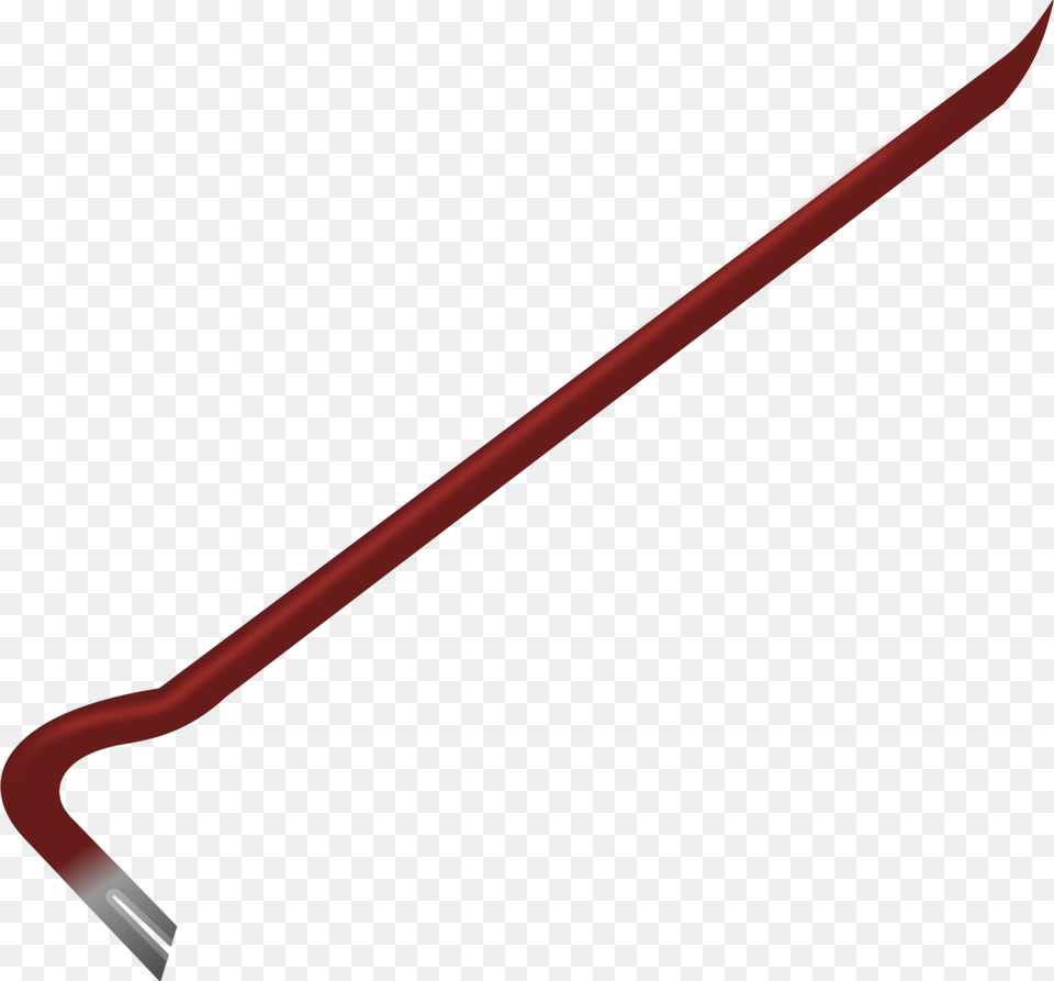 Red Crowbar Clipart, Cutlery, Device, Fork, Hoe Free Png