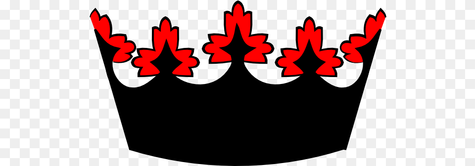 Red Crown Clip Art Crown Red And Black, Flower, Petal, Plant, Text Free Png