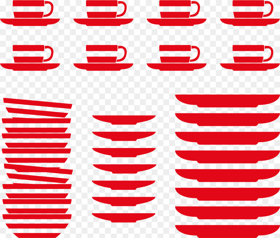 Red Cups, Cutlery, Cup Free Png Download