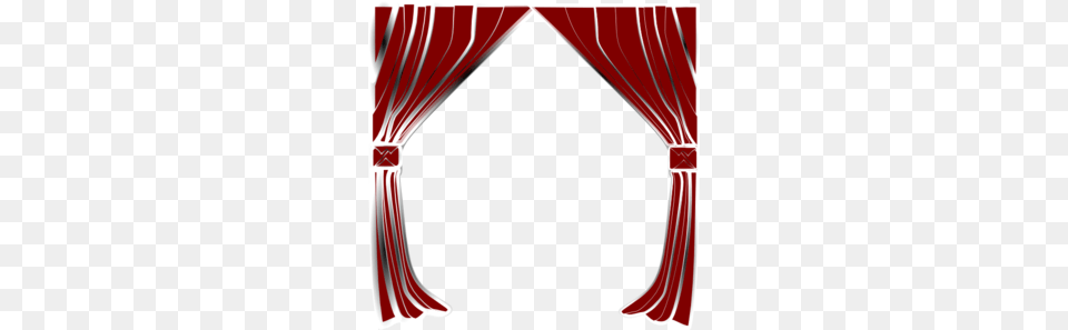 Red Curtain Clip Art, Stage Png Image