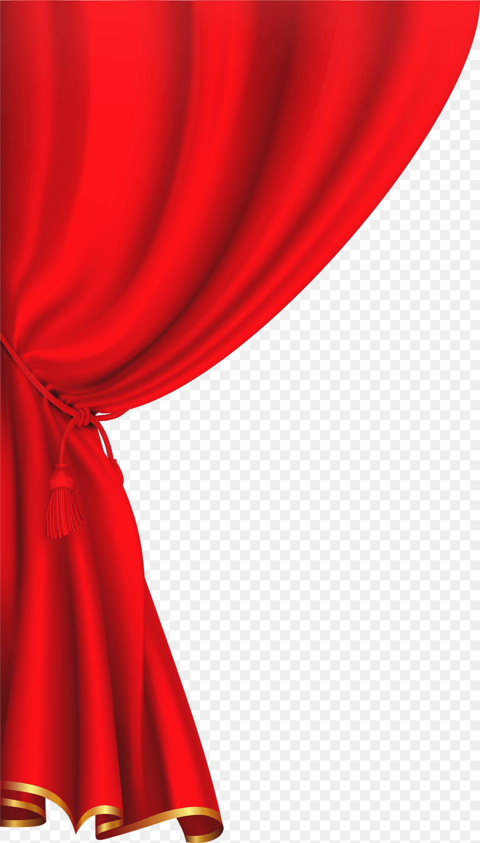 Red Curtain Clipart, Stage Png