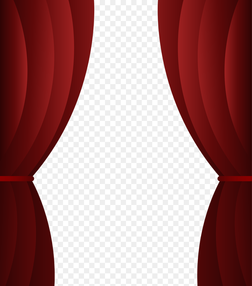 Red Curtain Transparent Clip Art, Maroon Free Png