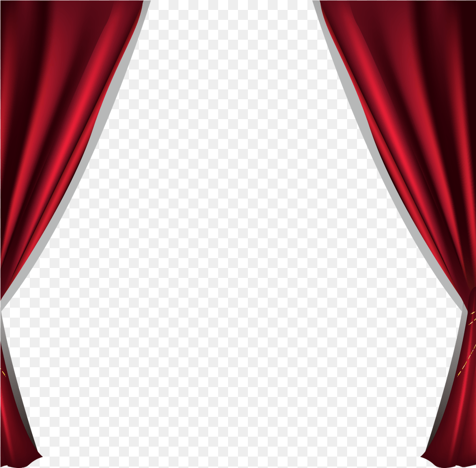 Red Curtains Red Curtain, Stage Png