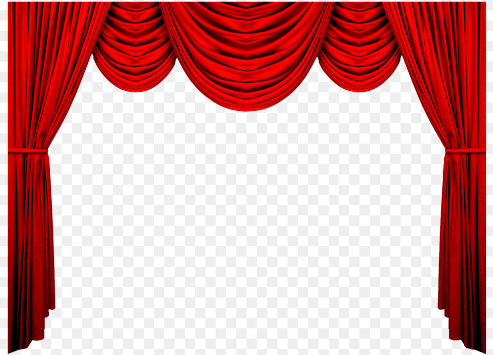 Red Curtains Red Curtain General 9x, Stage, Indoors, Theater Png