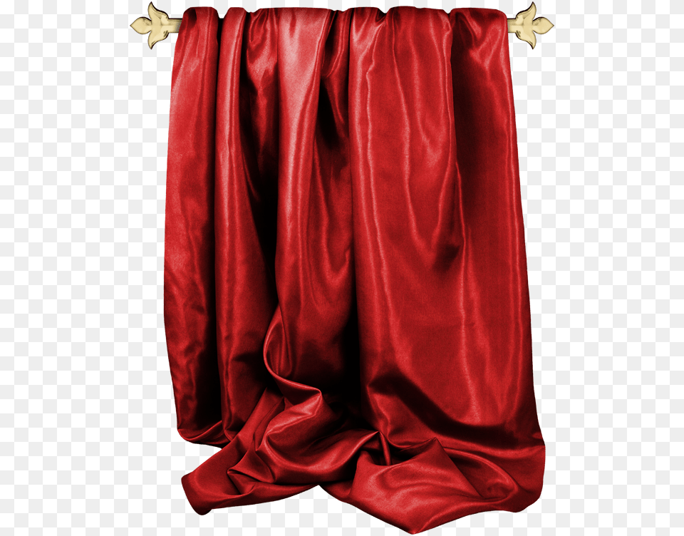 Red Curtains Rideaurouge, Silk, Velvet, Clothing, Coat Free Transparent Png