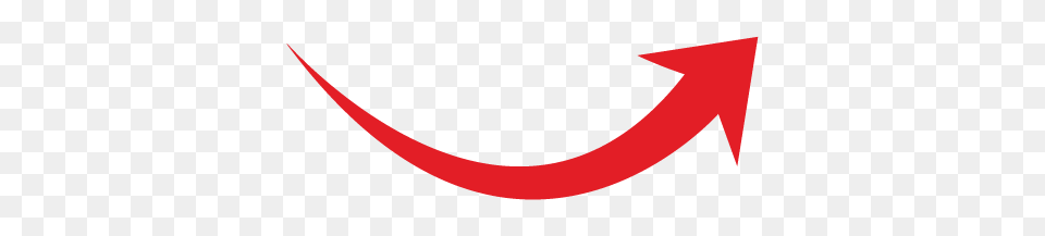 Red Curved Arrow Red Curved Arrow Free Png Download