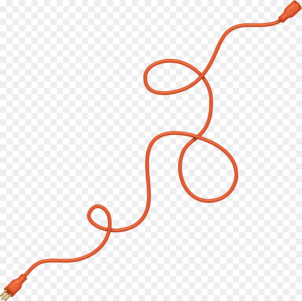 Red Curved Line Charge Curvy Red Line, Knot Png Image