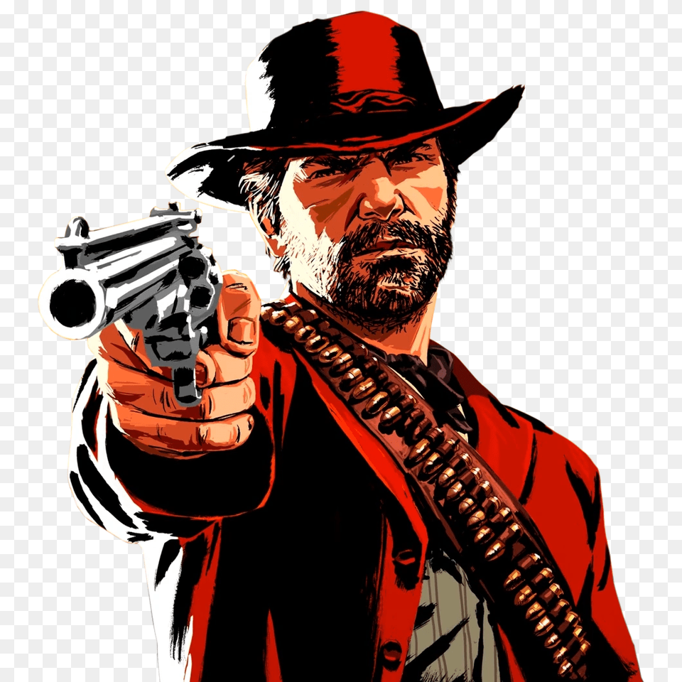 Red Dead Redemption, Weapon, Firearm, Gun, Handgun Png Image