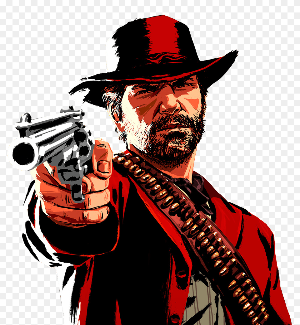 Red Dead Redemption, Weapon, Firearm, Gun, Handgun Png Image