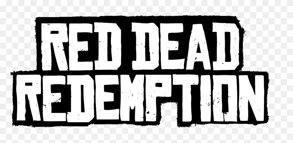 Red Dead Redemption, Sticker, Text, Blackboard Png Image