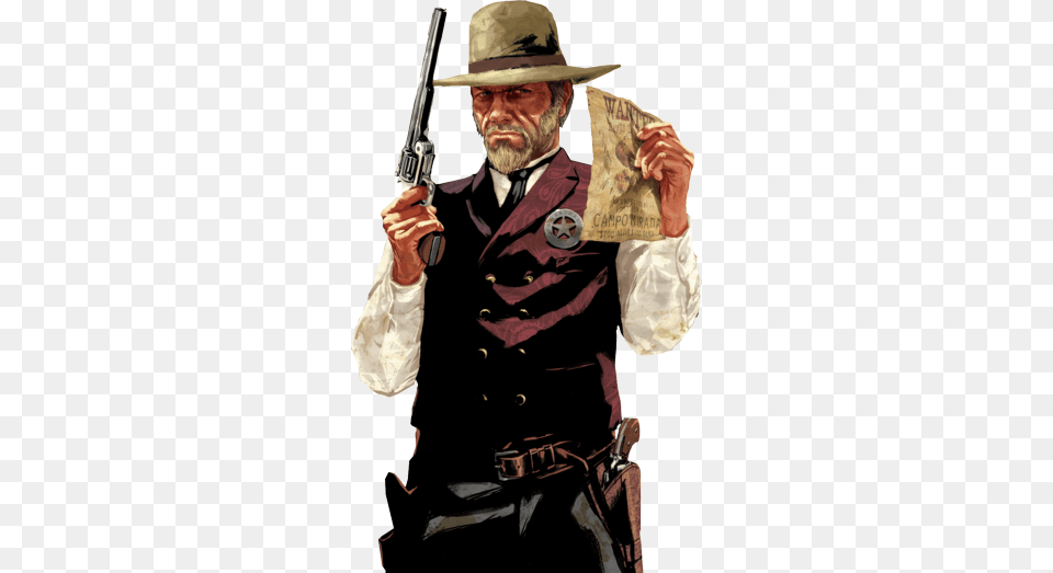 Red Dead Redemption, Weapon, Clothing, Vest, Firearm Png