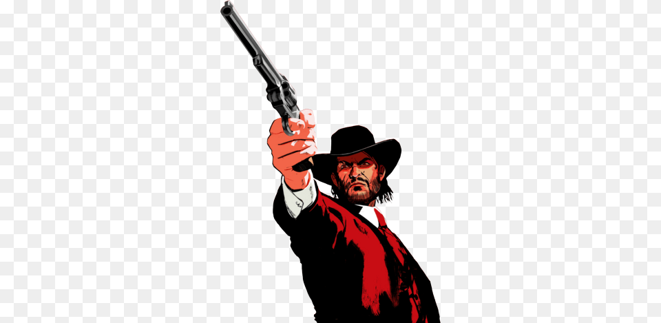 Red Dead Redemption, Weapon, Hat, Handgun, Gun Free Transparent Png