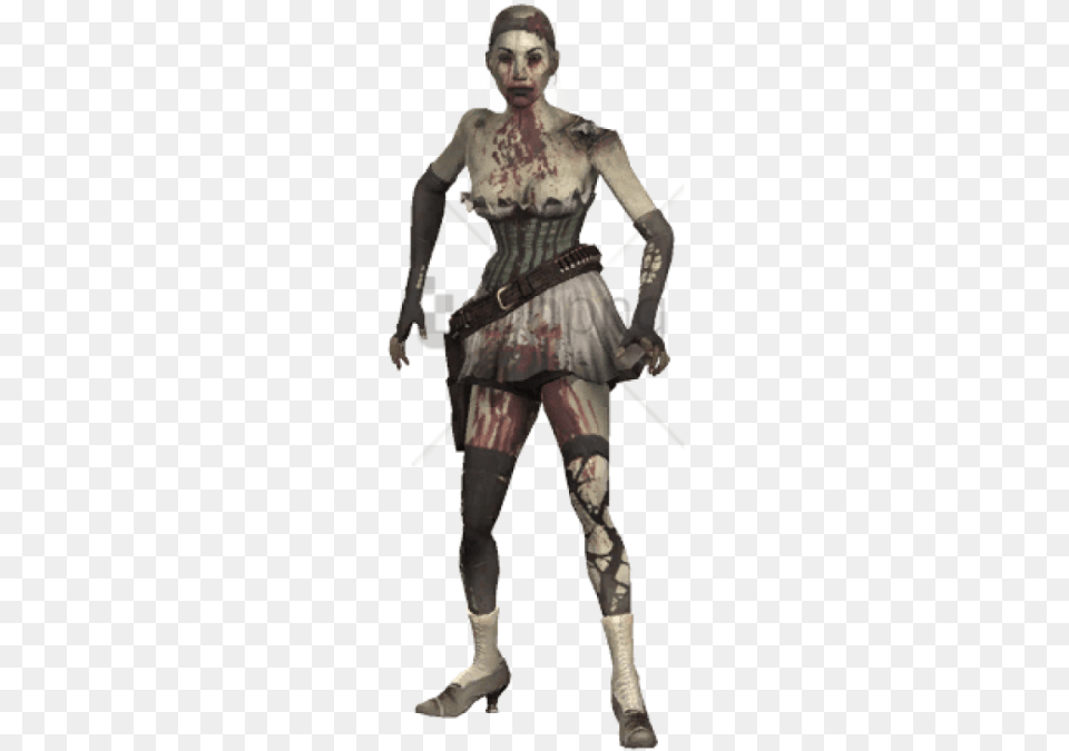 Red Dead Redemption Female Zombie, Clothing, Costume, Person, Adult Free Png