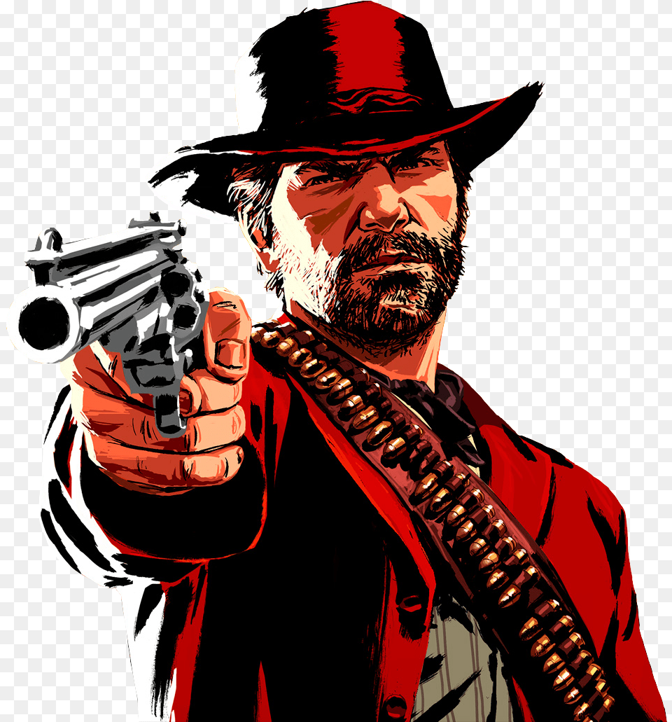 Red Dead Redemption Image Red Dead Redemption 2, Weapon, Portrait, Photography, Person Free Png