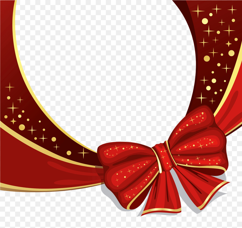 Red Deco Ornament With Bow Clipart Gallery, Accessories, Formal Wear, Tie, Bow Tie Free Png Download