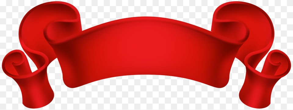 Red Decorative Banner Transparent Clip Gallery Png