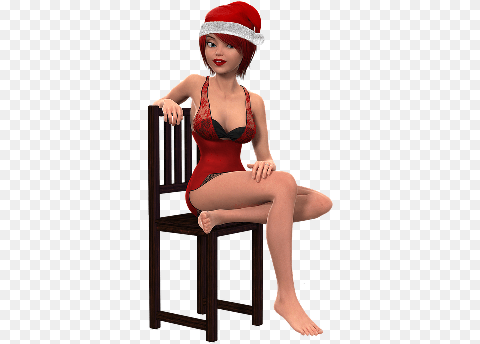 Red Deluxe Santa Hat Adult Christmas Santa Hat, Hand, Body Part, Clothing, Person Png