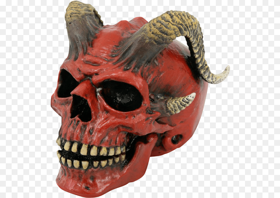 Red Demon Skull Demonic Skull, Animal, Dinosaur, Reptile Free Png Download