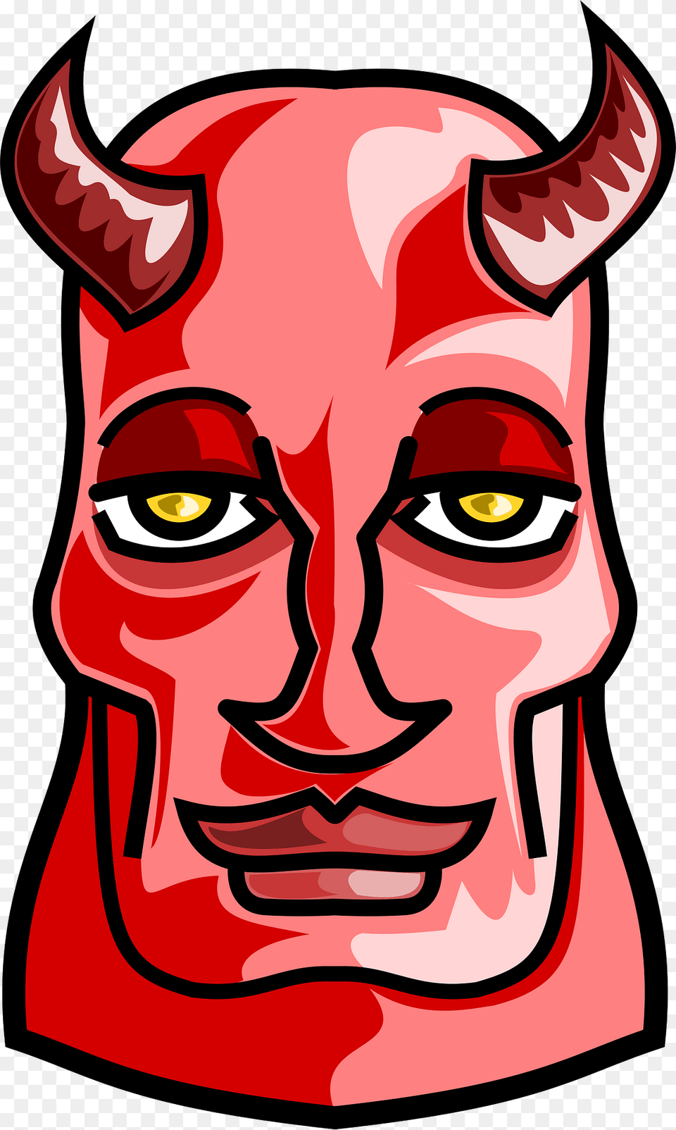 Red Devil Face Clipart, Head, Person, Art Free Transparent Png
