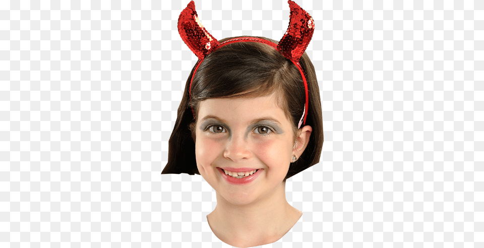 Red Devil Horns Large Rde Djvlehorn, Accessories, Wedding, Person, Headband Png